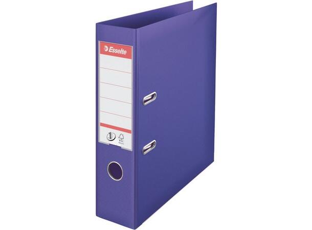 Brevordner ESSELTE A4 No1 75mm Fiolet Perm 